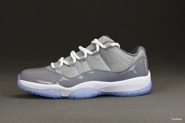 Rep MAX Low Air Grey Jordan 11 528895-003 Cool 0714